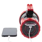 Фонарь светодиодный прожекторный PA-704 [10W SMD+ боковой COB, литиевый акк 6000мАч/ 3,7V, IP65, microUSB