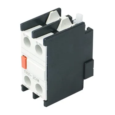 ПКЛ-20М О4 Б, 2з+0р, 16А, IP20, приставка контактная