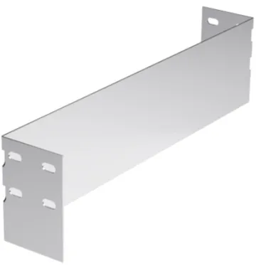 Редукция-заглушка 200x600мм цинк-ламельная