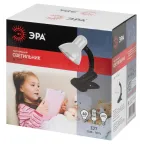 Светильник настольный на прищепке белый N-102-E27-40W-W ЭРА