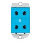 Клемма силовая вводная двойная КСВ 16-95 синяя PROxima