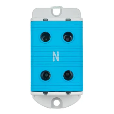 Клемма силовая вводная двойная КСВ 16-95 синяя PROxima