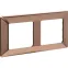 Valena LIFE Рамка 2 поста медь универсальная