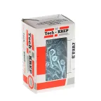 Шуруп универсальный 3,5х20 потайная головка, остроконечный, оцинкованный (200шт) - коробка