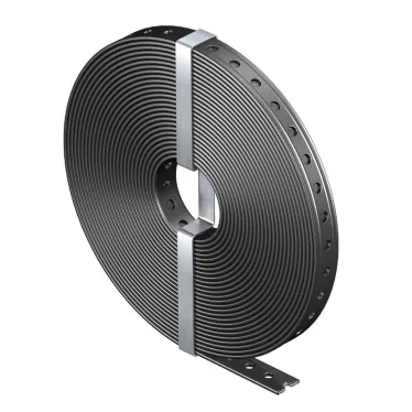 Монтажная лента OBO перфорированная 19x3 мм, с пластиковым покрытием