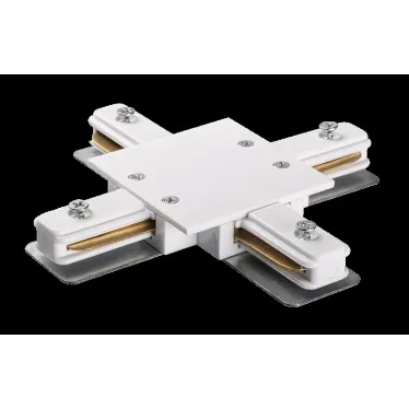 PTR/R CX-WH Коннектор белый X -обр. для встраиваемого шинопровода Jazzway