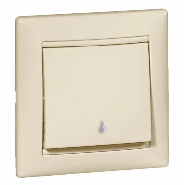 VALENA Рамка 1 пост слоновая кость