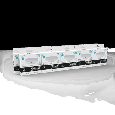 Лампа светодиодная LED 13 Вт 920 лм 4100К таблетка нейтральный GX53 AC 220В Elementary Gauss