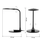 Светильник настольный светодиодный NLED-498-10W-BK светодиодный с основанием черный