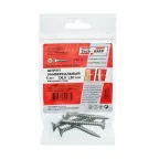 Шуруп универсальный 6х50 потайная головка, остроконечный, оцинкованный (6шт) - пакет