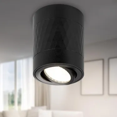 Светильник настенно-потолочный спот OL33 BK MR16 GU10 IP20 черный