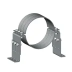 Опора неподвижная Г-образная, толщ. 6,0 мм, гальван. цинк