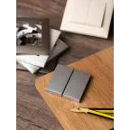 Валенсия лицевая панель выключателя 2-кл. 10А сталь