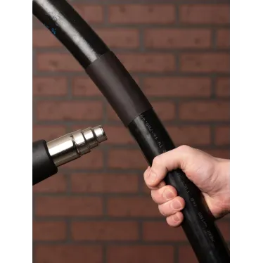 Трубка термоусаживаемая ТУТ нг 40/20 черная в отрезках по 1м PROxima