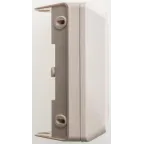 ЭТЮД Розетка угловая двойная открытой установки с заземлением со шт. 16А 250B,кремовый