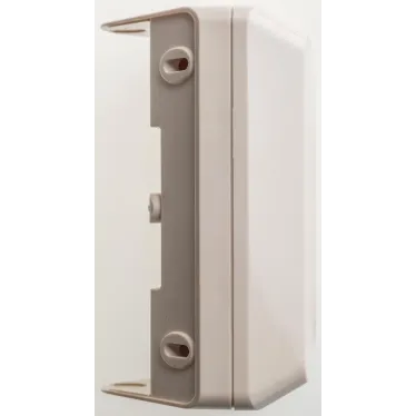 ЭТЮД Розетка угловая двойная открытой установки с заземлением со шт. 16А 250B,кремовый