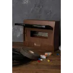 Щит распределительный навесной ЩРН-П-12 темное дерево IP41 PROxima