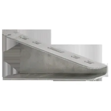 Кронштейн настенный основание 100мм горячеоцинкованный