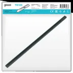 Шинопровод накладной AC 220В Черный IP20 1000х34мм с адаптером питания и заглушкой Track Gauss