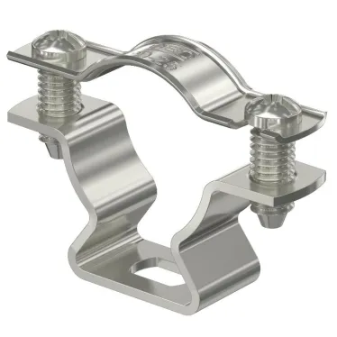 Крепежная скоба дистанционная 20-25мм (с продольным отверстием) из нерж.стали A4