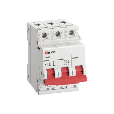 Выключатель нагрузки ВН-63N 3P 63А PROXIMA