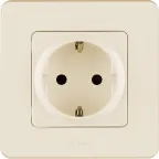 Рамка 1 пост INSPIRIA слоновая кость