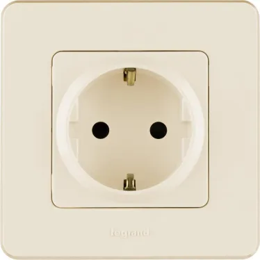 Рамка 1 пост INSPIRIA слоновая кость