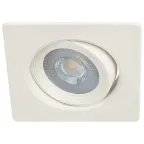 Светильник светодиодный квадратный поворотн. LED SMD 5W 4000K, белый KL LED 21A-5 4K WH ЭРА