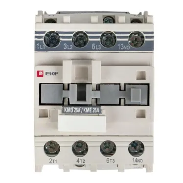 Контактор КМЭ малогабаритный 25А 24В 1NO PROxima