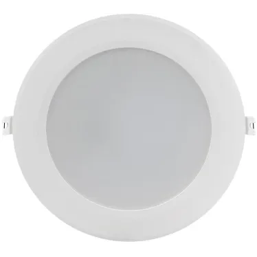 Светильник светодиодный встраиваемый ДВО 1716 белый круг 18Вт 4000К IP40