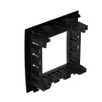 Avanti Рамка-суппорт черная для In-liner Front, 2 модульная