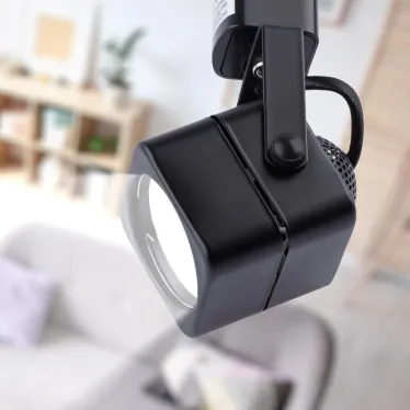 Светильник Трек MR16 черный TR10-GU10 BK (50/450)