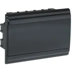 Корпус модульный пластиковый встраиваемый ЩРВ-П-12 PRIME черный IP41