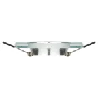 Светильник декор стекло квадрат MR16,12V/220V, 50W, хром/зеркальный DK8 CH/WH