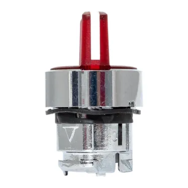 Механизм переключателя исполнительный ХB4 красный на 2 положения с фиксацией с подсветкой с короткой ручкой PROxima