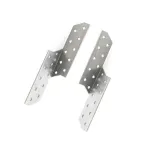 Держатель балки правый 170х40х40х2 мм оцинкованный