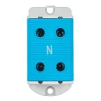 Клемма силовая вводная двойная КСВ 16-95 синяя PROxima