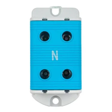 Клемма силовая вводная двойная КСВ 16-95 синяя PROxima