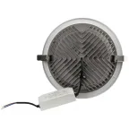 Светильник даунлайт светодиодный SDL-10-90-30K-W35 встраиваемый круглый 35Вт 3000K 3600Лм 228х228х66