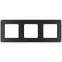 Рамка 3 поста INSPIRIA антрацит