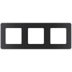 Рамка 3 поста INSPIRIA антрацит