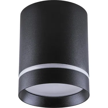 Светильник светодиодный ДПО-15w 4000К 1200Лм черный