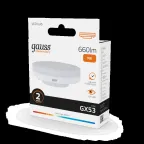 Лампа светодиодная LED 9 Вт 660 лм 3000К таблетка теплый GX53 AC 220В Elementary Gauss