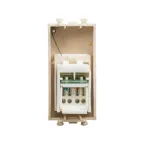 Компьютерная розетка ''Ванильная дымка'' ''Avanti'' RJ-45 модульная, кат. 6, 1 мод