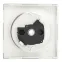 Валенсия лицевая панель розетки 1-местной б/з 10 А графит с защ. штор.