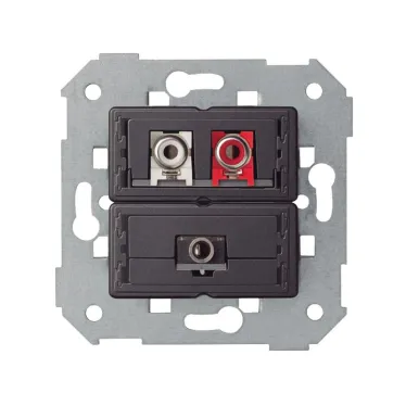 Коннектор мини-джек + 2RCA, S82, S82N, S82 Detail