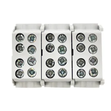 Клемма распределительная КСР с двойным винтом 2x25/2x16 серая PROxima