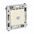 Avanti Телефонная розетка RJ-12 без шторки в стенуодин рная Ванильная дымка