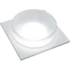 Светильник ИВО-50w G5.3 квадратный белый