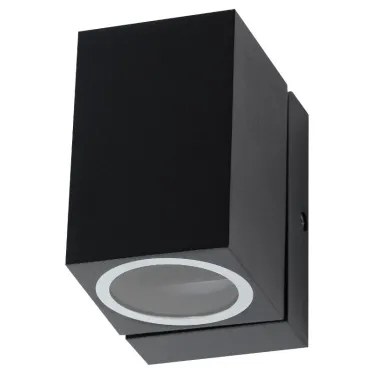 Подсветка декоративная WL37 BK MR16/GU10, черный, для интерьера, фасадов зданий лампа MR16 ( в комплект не входит)